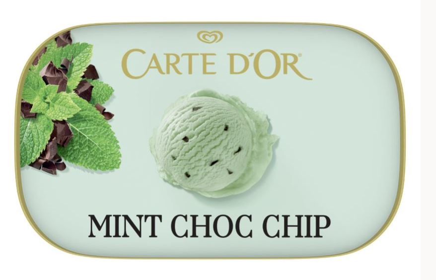 Consort Frozen Foods Ltd Carte D'or Mint