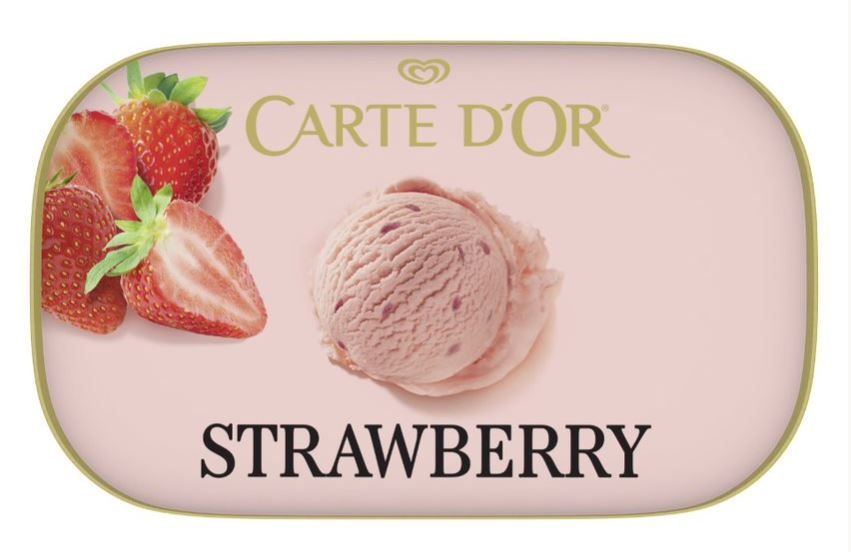 Consort Frozen Foods Ltd Carte D'or Strawberry