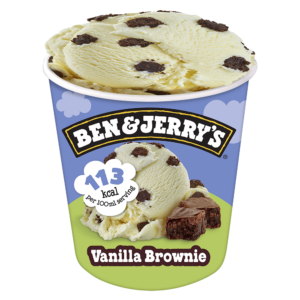 Consort Frozen Foods Ltd BEN & JERRY'S Lighten Up Vanilla Brownie