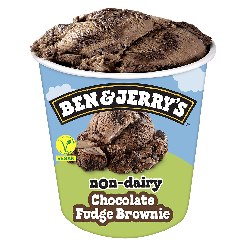 Consort Frozen Foods Ltd BEN & JERRY'S Non Dairy Chocolate Fudge Brownie